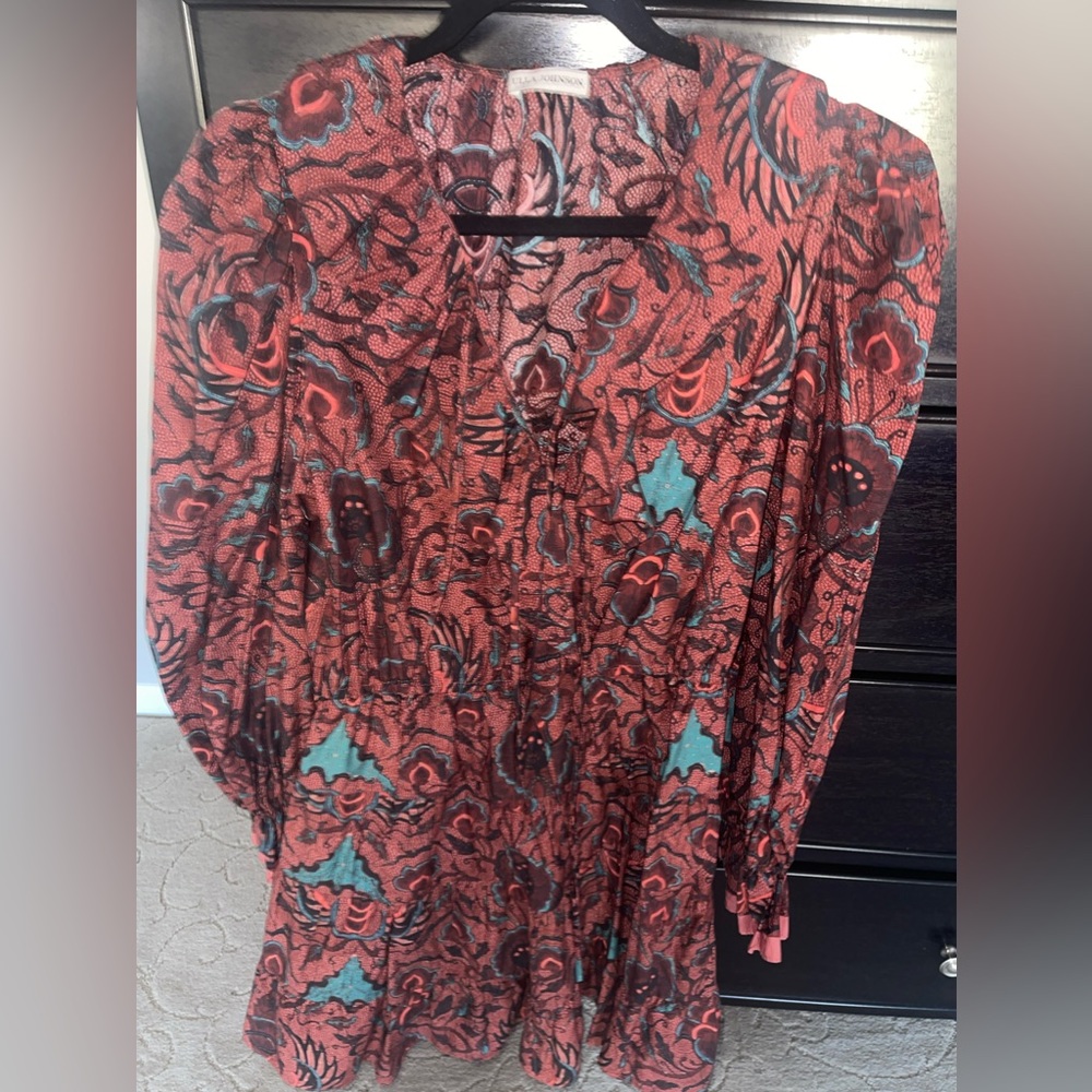Ulla Johnson Caris Ruffle Mini Dress - Picture 8 of 10